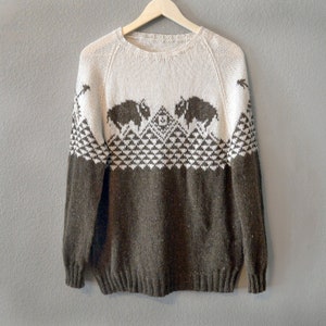 Buffalo Sweater Knitting Pattern image 3