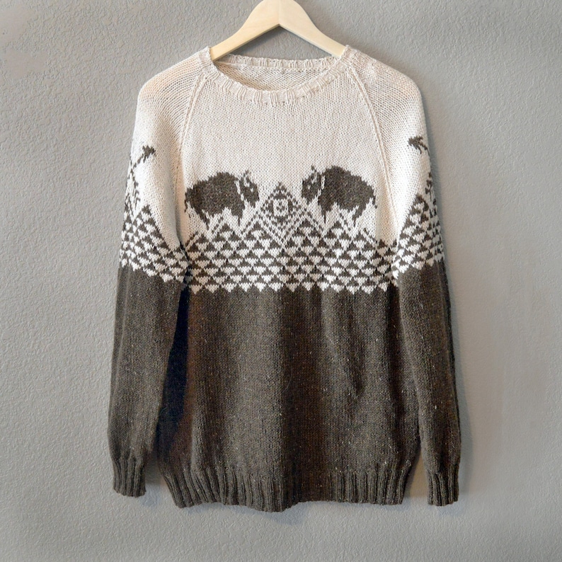 Buffalo Sweater Knitting Pattern image 3