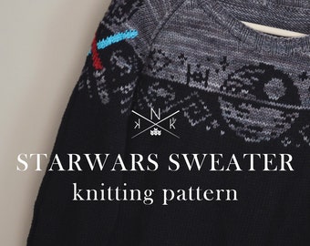 Star Wars Sweater Knitting Pattern