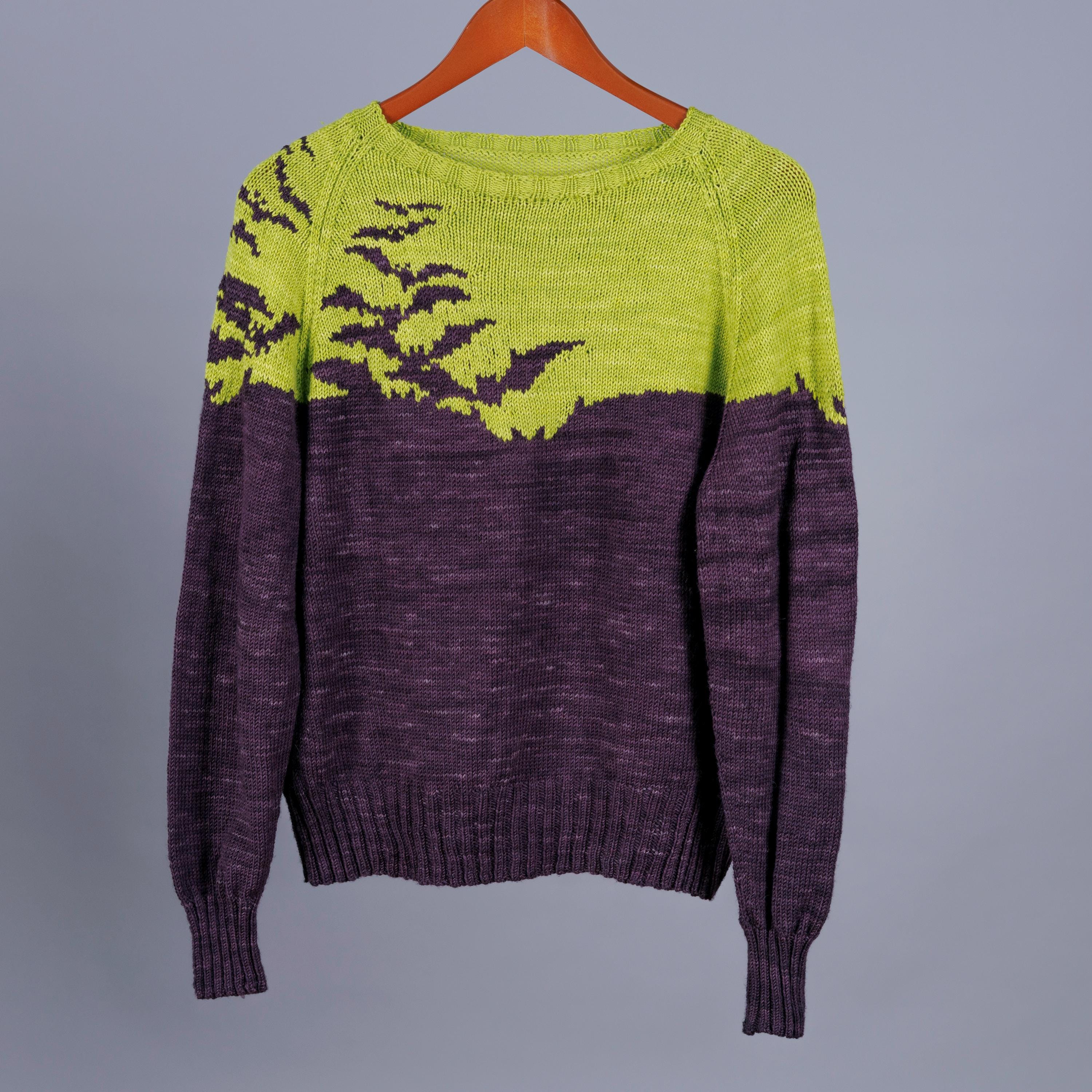 Knitting Pattern - Bats Sweater - Etsy