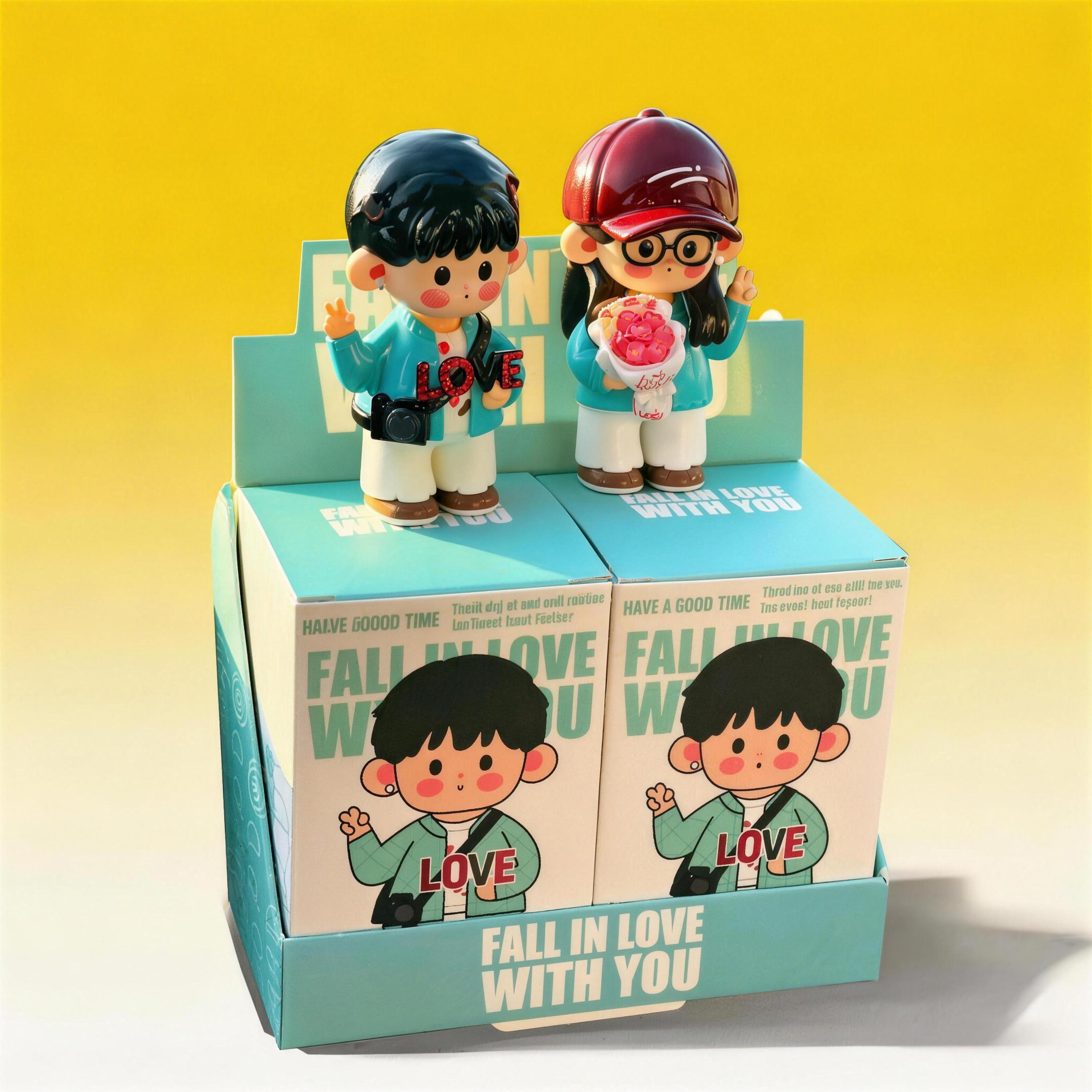 Custom Mini Figure From Photo｜personalized Couple Figurine｜blind Box ...