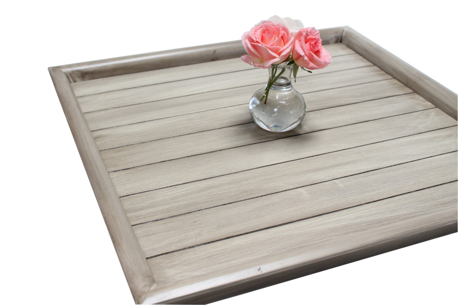 24 x 24 Ottoman tray / serving tray Etsy