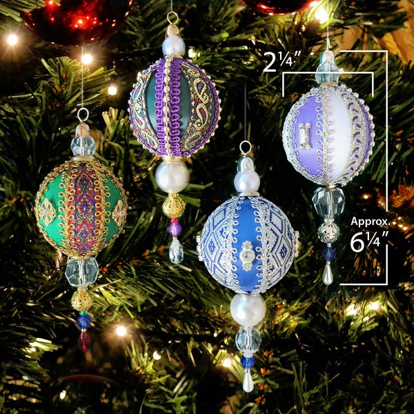 Elegant Christmas Ornaments Etsy