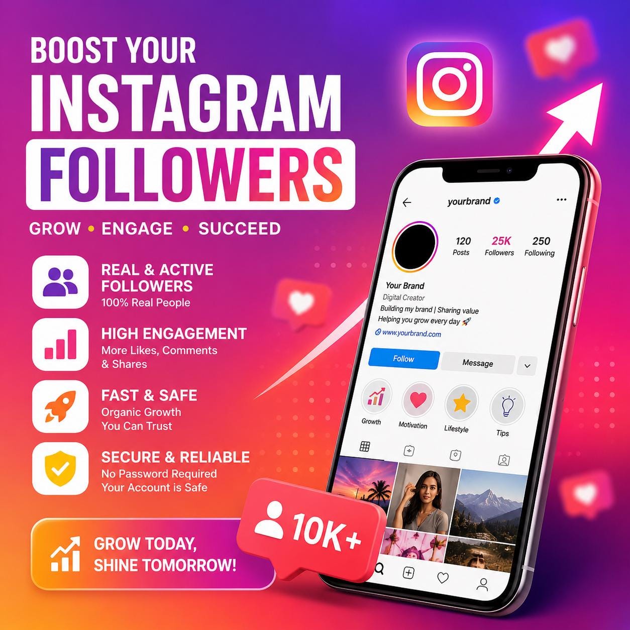 4500 Instagram Followers | Real & Active IG Followers Growth | Fast ...