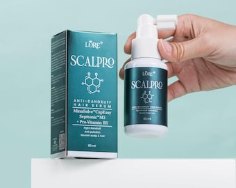 LORE Scalp Pro Anti-Schuppen Haarserum: Linderung für juckende Kopfhaut, Talgkontrolle (60ml)