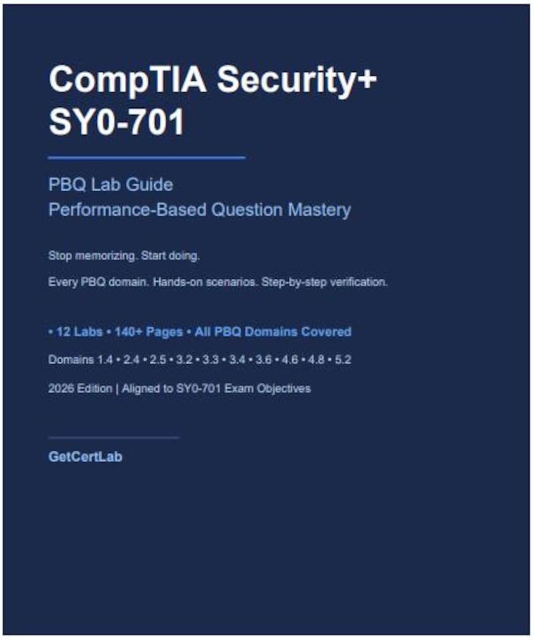 Comptia Security+ SY0-701 PBQ Lab Guide | Performance-based Questions ...