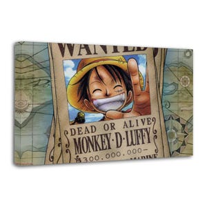 Wanted ルフィポスター ONE PIECE ルフィ ポスター ワンピース