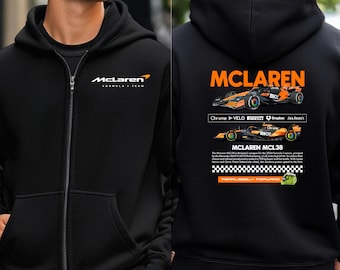 Sudadera con capucha y cremallera completa de McLaren