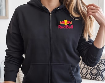 Sudadera con capucha y cremallera completa de Red Bull