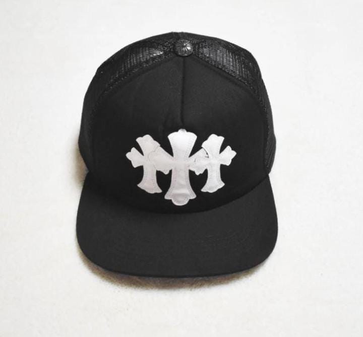 帽子 Chrome Hearts Trucker Cap CH Black/White Chrome Hearts CH Green Baseball Cap |