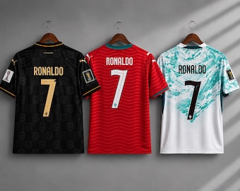 クリスティアーノ・ロナウド #7 ポルトガル サッカー ジャージ キット
