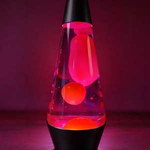 Retro Lava Lamp Black Aluminum Alloy Base Motion Wax Lamp Vintage Lava Lamp Bedside Lamp Desk Lamp Gift For Teens Gaming Apartment Decor