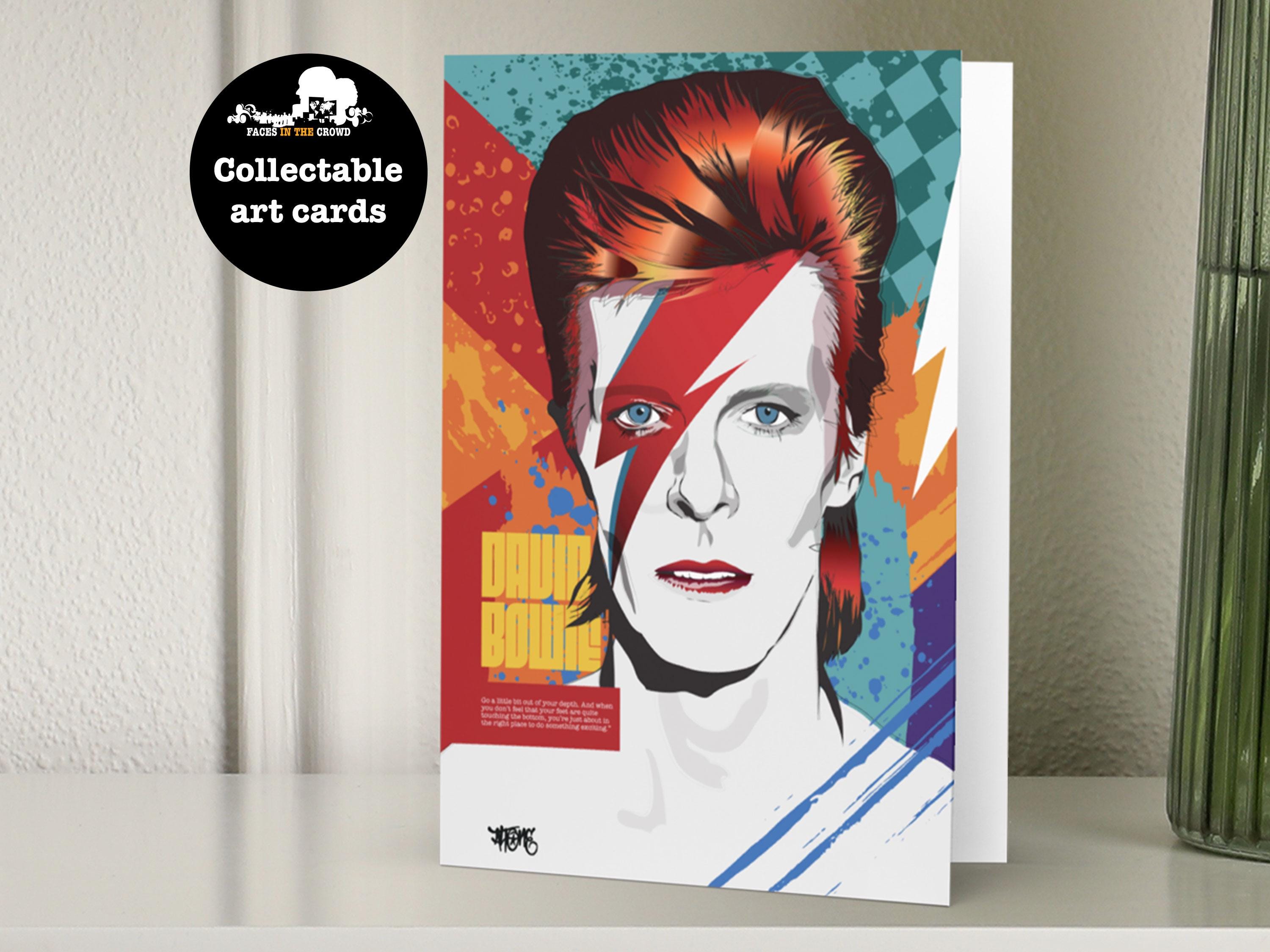 David Bowie Postcard - Etsy