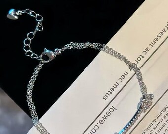 Dainty Knot Design Pearl Bracelet | Hypoallergenic 925 Sterling Silver Jewelry