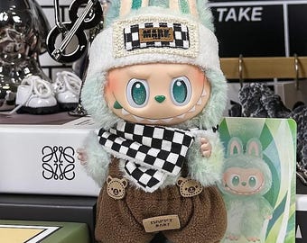 Strickoutfits für 17 cm Puppen – Handgemachte Puppenkleidung | Geschenk für Freund - Pocketgrove Studio