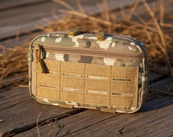 Tactical Molle Pouch, EDC Waist Pack, First Aid Kit, Emergency EMT Bag, Heavy Duty Nylon, Hunting Gear, Hike Accessories, Utility Tool Case
