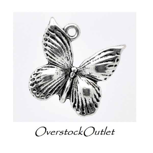 4 Beautiful Butterfly Charms -BG502