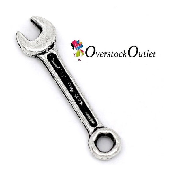 10 Open Wrench Mechanic Charm BE110