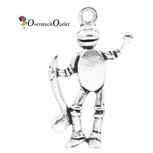 Tin Man Wizard of Oz Inspired - 4 Charms - AF407