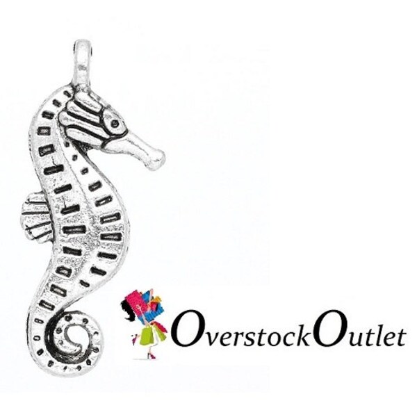 4 Very Charming Seahorse Charms - BL303