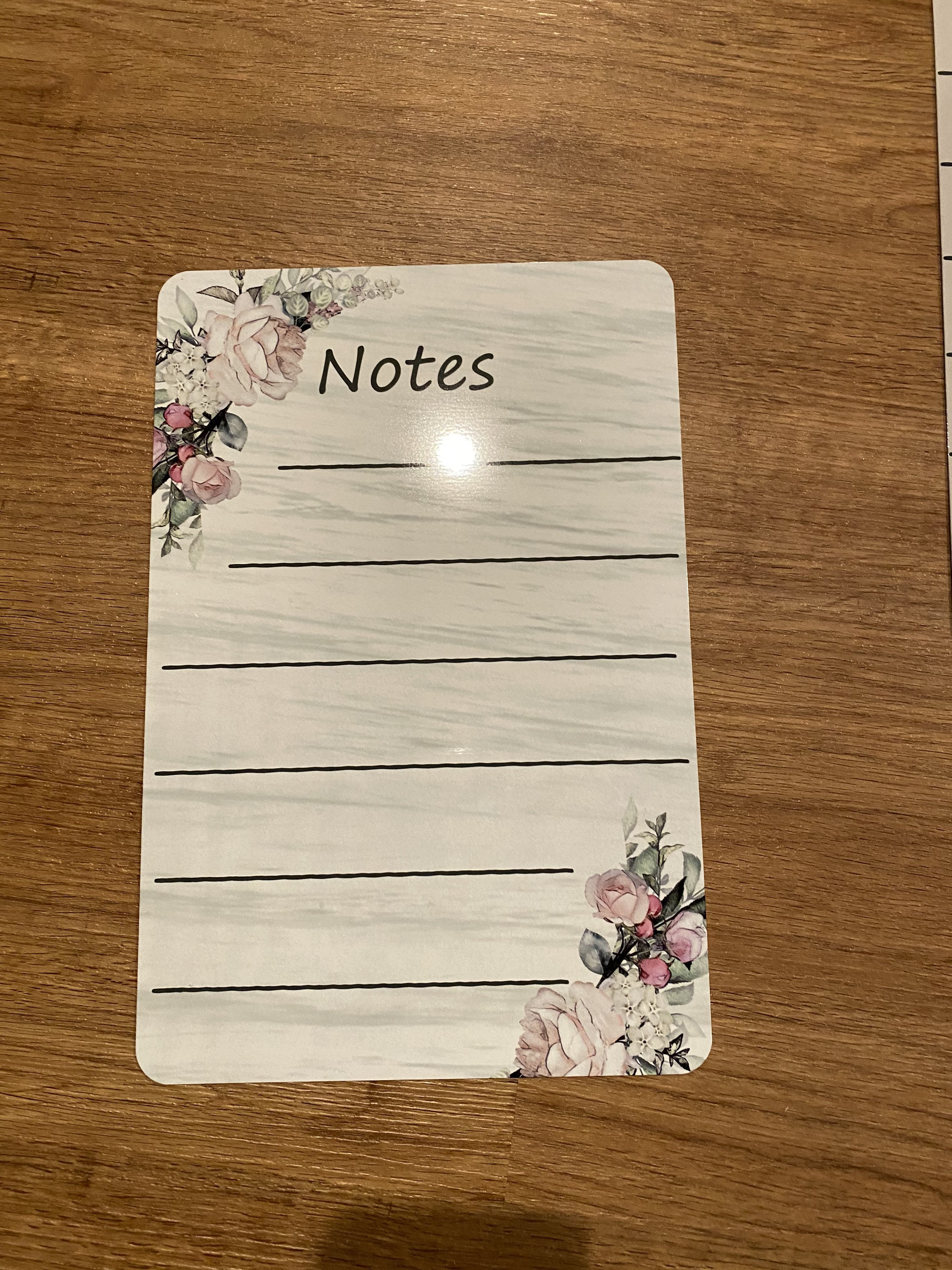 Dry erase note board Etsy