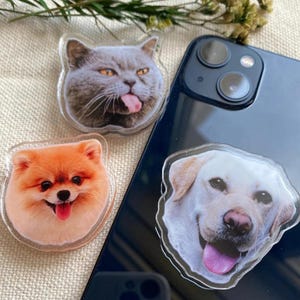 Custom Photo Phone Grip: Personalized Your Photo MagSafe Pop Socket