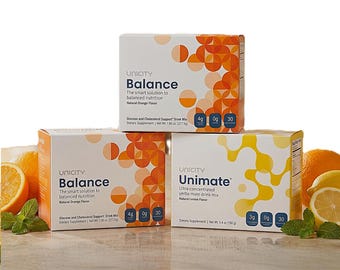 Unicity Balance 60 sachets Unimate 30 sachets | Pack of 3