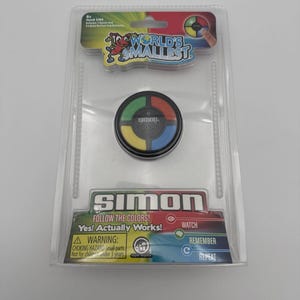 Il gioco SIMON più piccolo del mondo, memoria elettronica portatile tascabile in miniatura