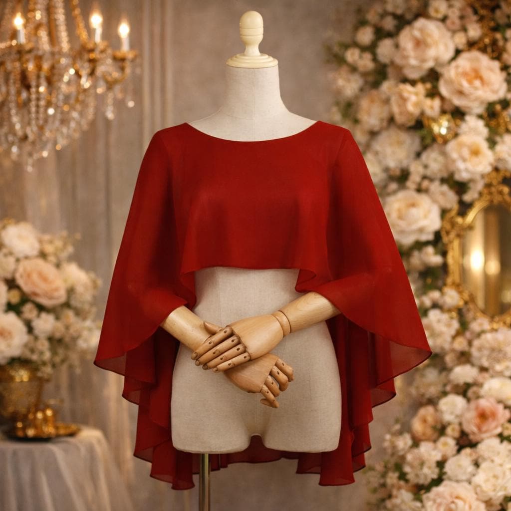 Poncho Long Dress