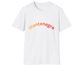Montenegro national pride script T-Shirt | country pride, travel tee