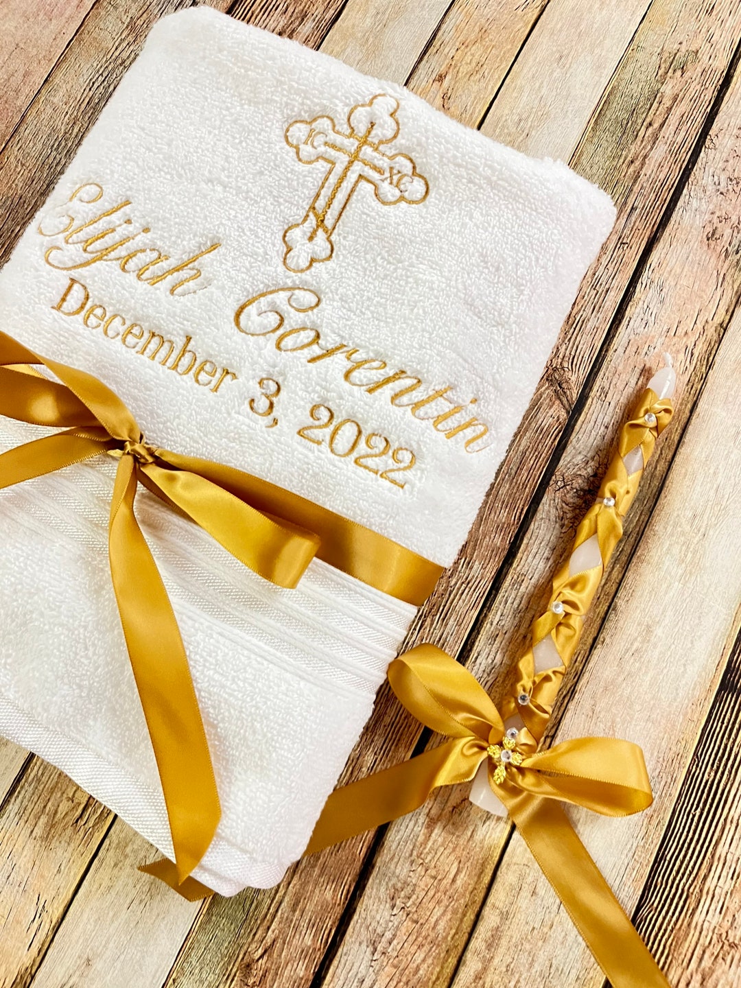 Baptism Towel Christening Towel Baptism Towels Personalized Baptism