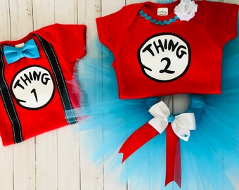 Thing One Thing Two costumes Thing Costumes