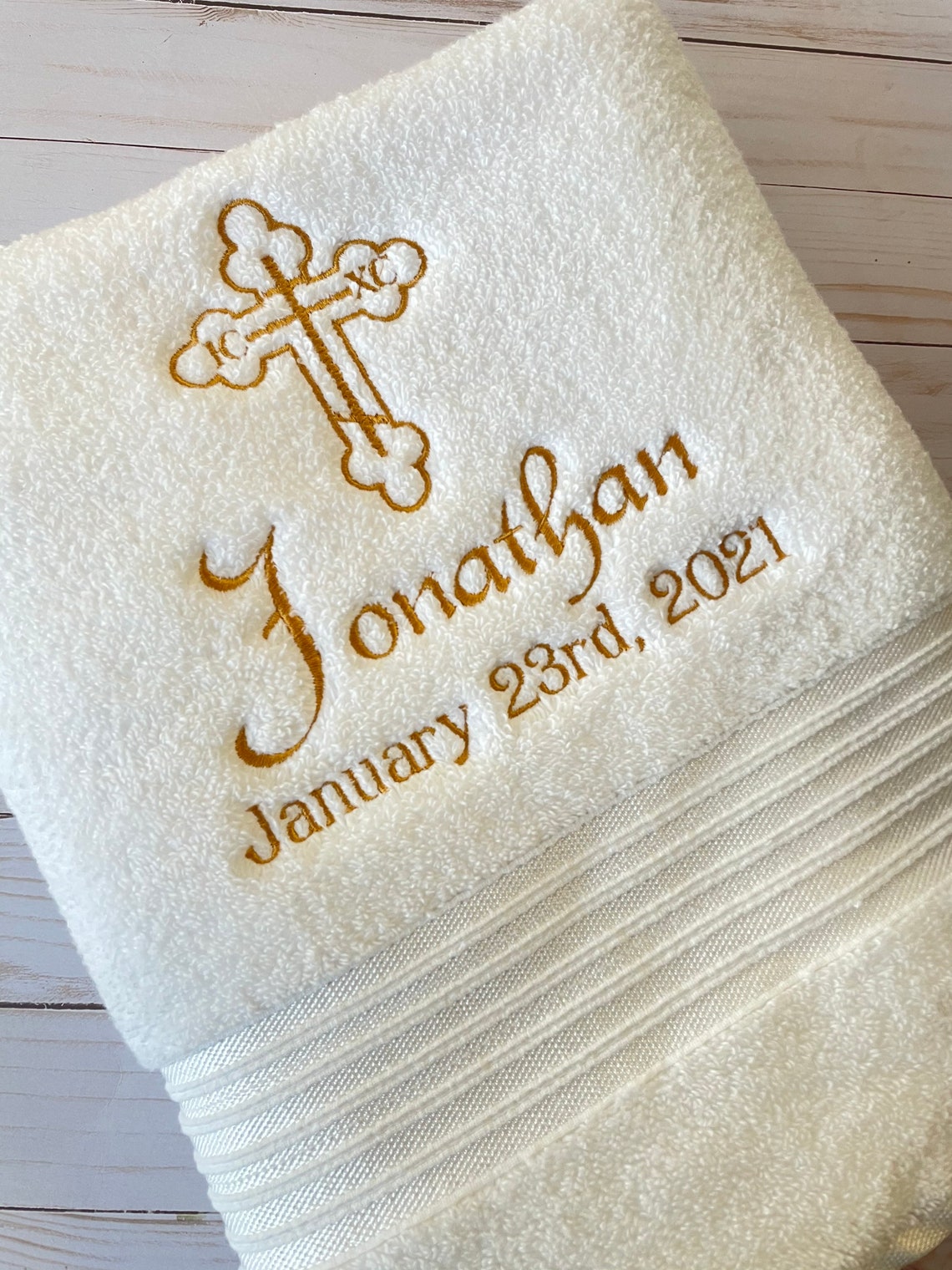 Baptism Towel Christening Towel Baptism Towels Orthodox Etsy
