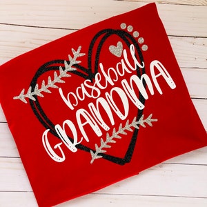 Grandma Gift ~ Baseball Grandma ~ Baseball Shirt