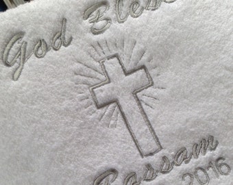 Baptism Towel ~ Christening Towel ~ Baptism Towels ~ Personalized Baptism Towel ~ Baptism Gift ~ Christening Gift
