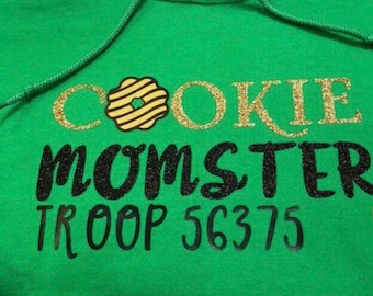 Girl Scout Cookie Shirt Sweater ~ Cookie Shirt ~ Cookie Boss Shirt ~ Cookie Sweater ~ Cookie Mom