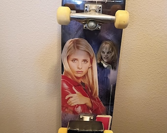 Buffy the Vampire Slayer Special Edition Skateboard (OzBozz, 2001) Rare & Sealed