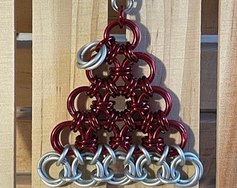 Chainmail Santa Hat Ornament