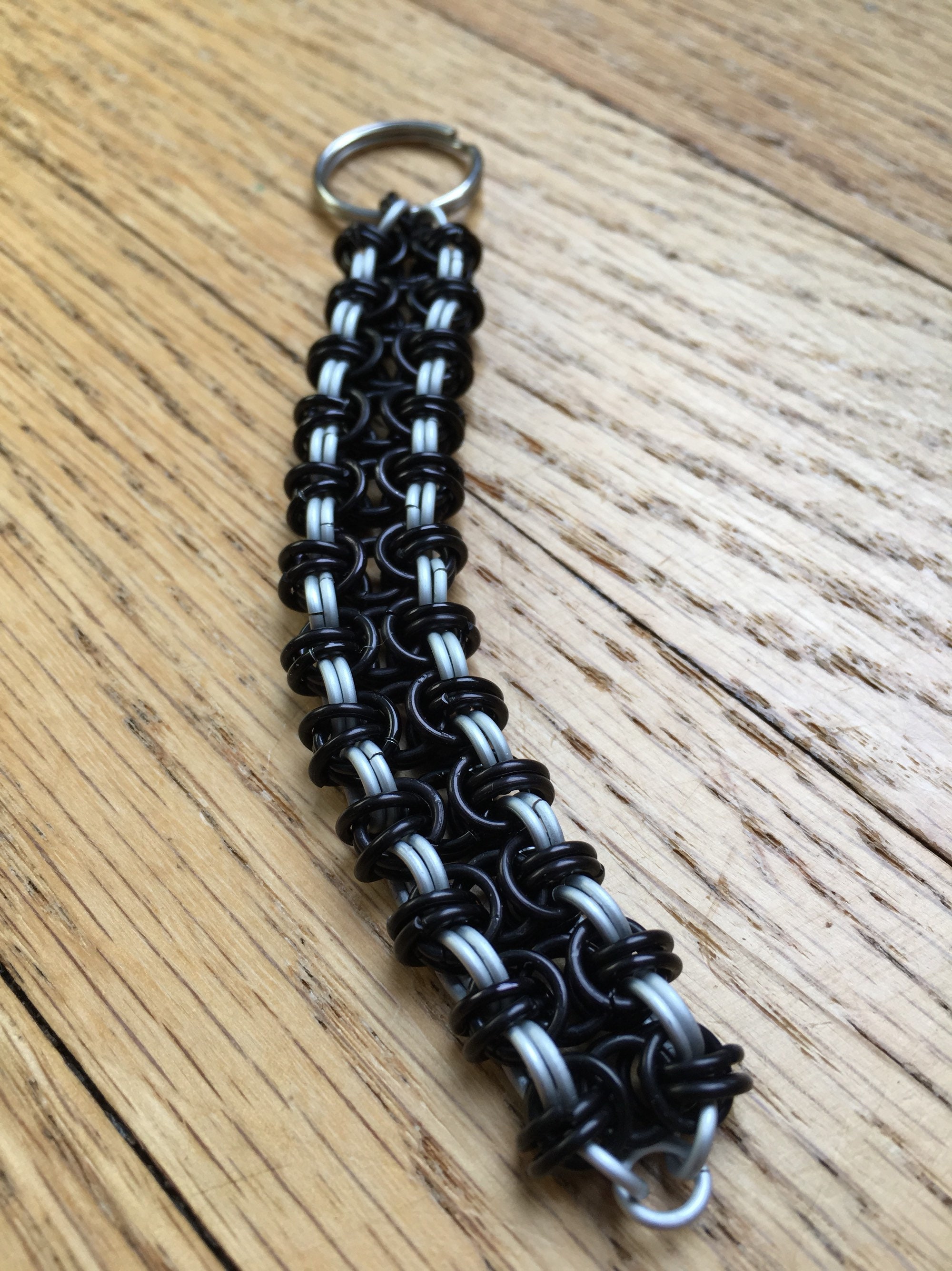 Ladder Key Chain Black & White Ladder Keychain - Etsy
