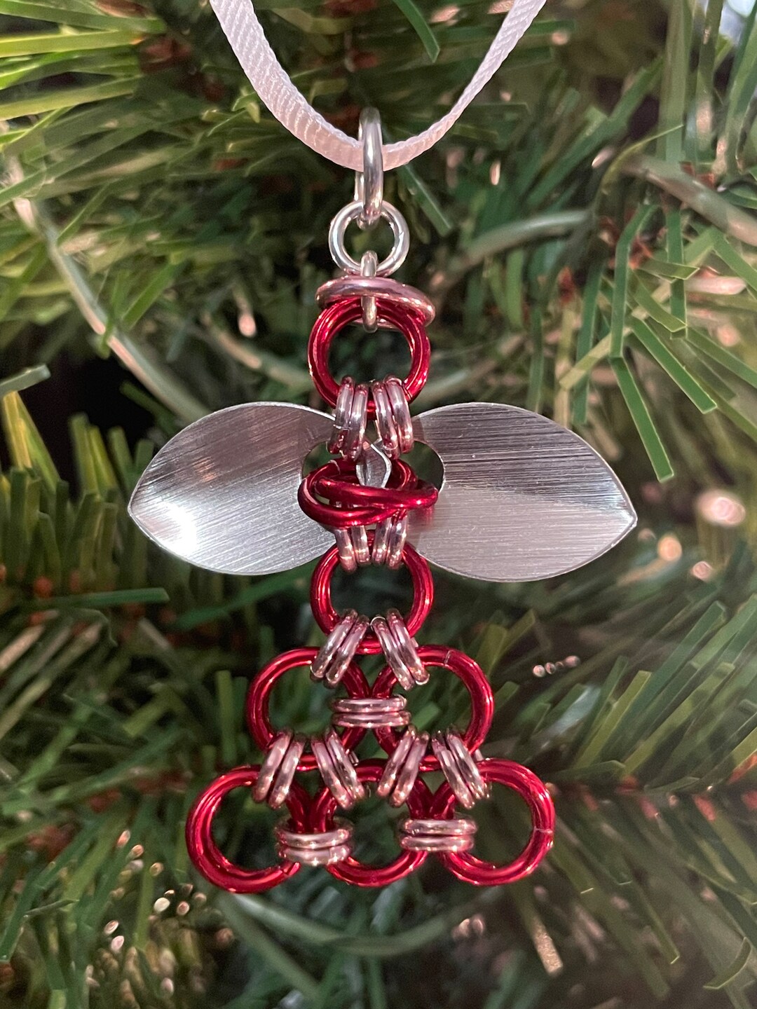 Chainmail Angel Ornament - Etsy