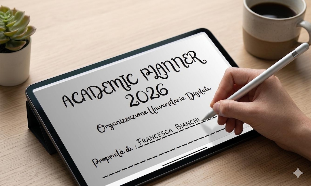 Digital Student Planner 2026 iPad Goodnotes | Hyperlink University ...