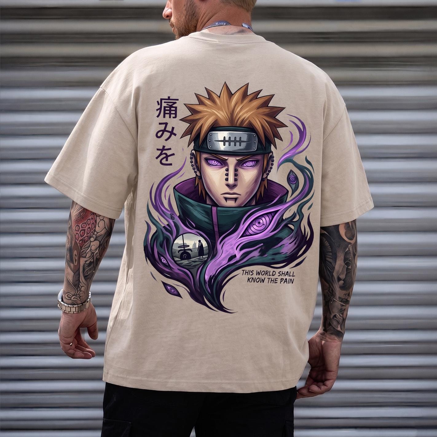 Naruto pain shirt - Etsy 日本