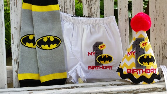 batman cake smash outfit
