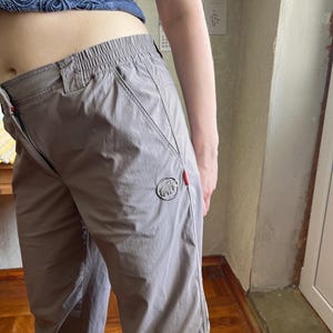 Mammut wandelbroek beige outdoor reisbroek met rechte pijpen afbeelding 7