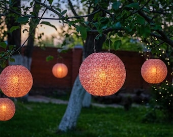 Solar Hanging Lantern Outdoor Waterproof Garden Light