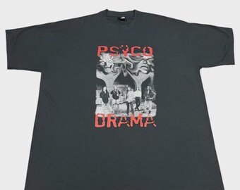 Vintage 90s Psyco Drama Progressive Metal Band T-Shirt