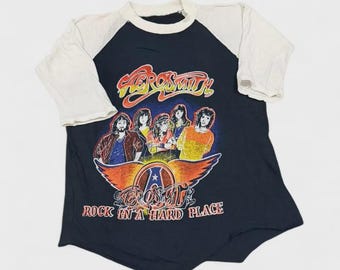 Vintage 1982 Aerosmith "Rock In A Hard Place" tour