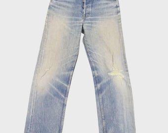Vintage 90s Levi’s 501xx Made in USA Light Wash
