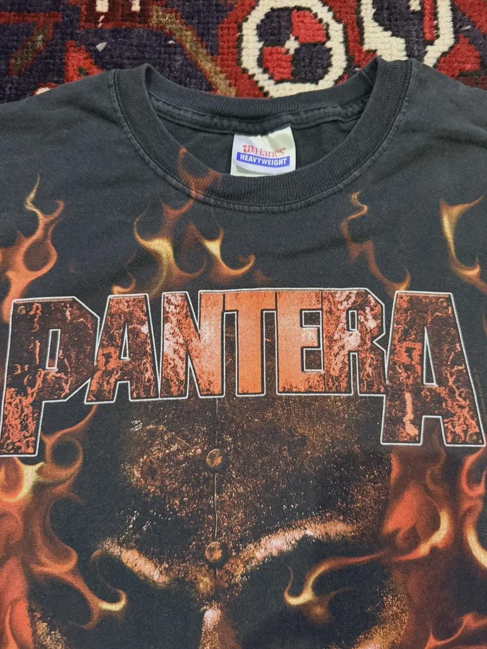 Vintage Pantera Cowboy From Hell Hanes Tag - Etsy