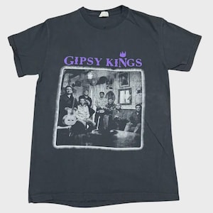 トップス Archive Gipsy painted border tee shirt Gipsy Kings T Shirt - Etsy